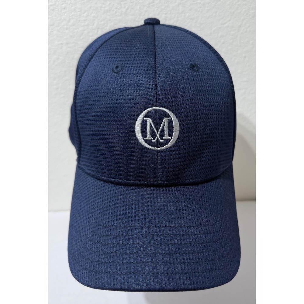 Imperial A+Flex Navy Blue Old Mac Bandon Dunes Golf Hat Fitted L/XL T89760